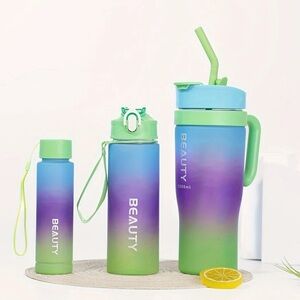 Nesting Water Bottle Tumbler Set 40 oz